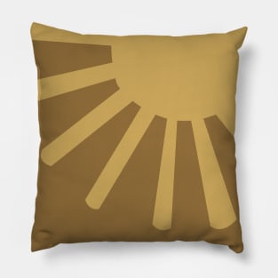 Here Comes The Sun Shining Pillow