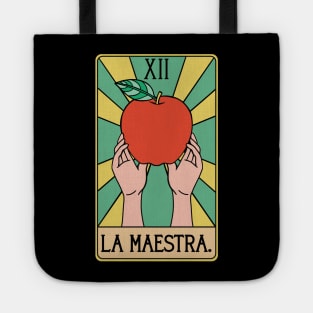 Spanish Teacher La Maestra Tarot Card Tote