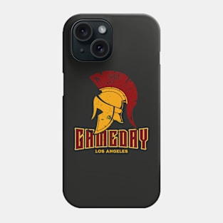 Vintage Trojan Gameday // Football Game Day Phone Case