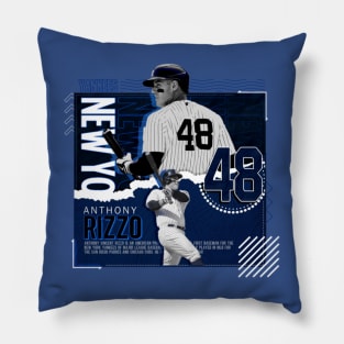 anthony rizzo baseball Pillow