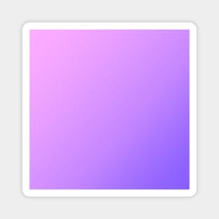 Ombre Gradient Blush Pink Purple Lavander Blend Magnet