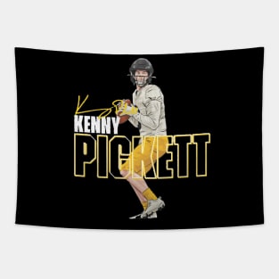 Kenny Pickett Pittsburgh Stance Tapestry