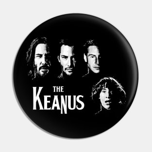 The Keanus (Keanu Reeves / Beatles mashup) Pin