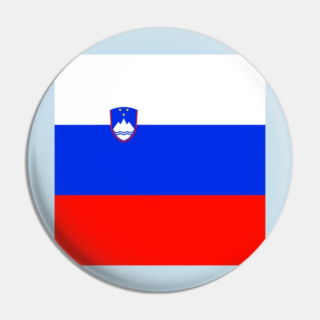 Slovenia flag Pin by flag for all