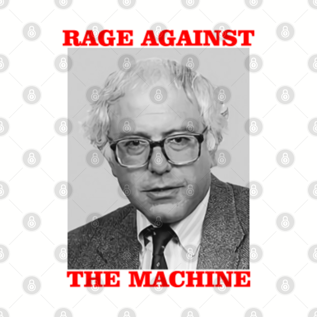 bernie sanders rage against the machine t shirt
