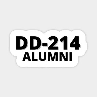 DD-214 ALUMNI / VETERAN / RETIRED / MIITARY Magnet