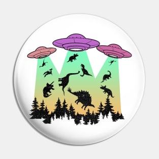 ufo abduction of the dinosaurs Pin