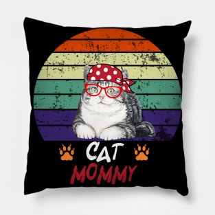 cat mommy Pillow