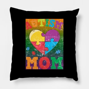 Autism Awareness T-ShirtAutism Mom Autism Awareness Heart T-Shirt_by Pillow