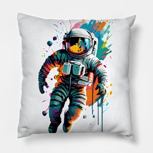 Astronaut in Space - Future Astronaut Spacesuit Pillow