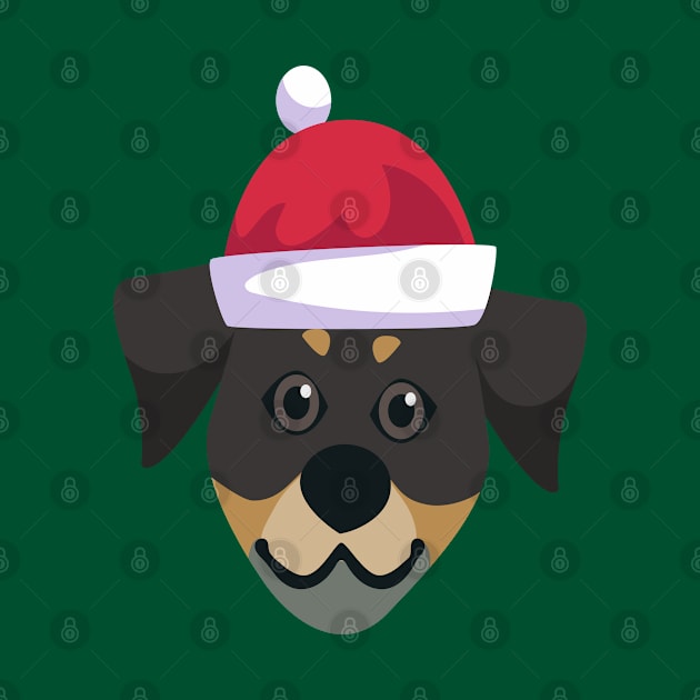 Funny Rottweiler Dog Christmas 2020 Dog Lover Christmas by cuffiz