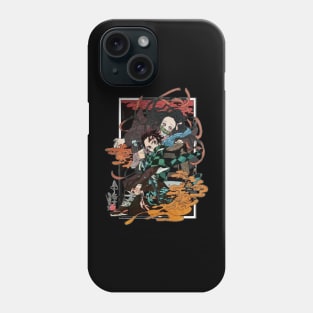 demon slayer anime kawaii Phone Case