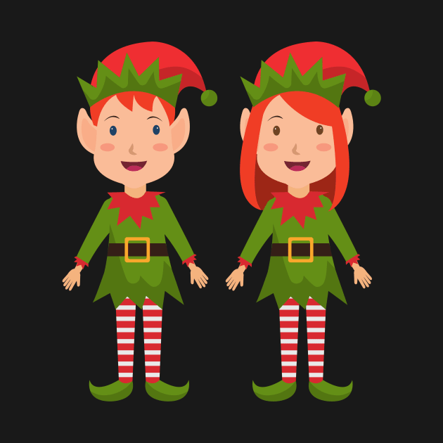 Santa's Elf's by MKSTUD1O