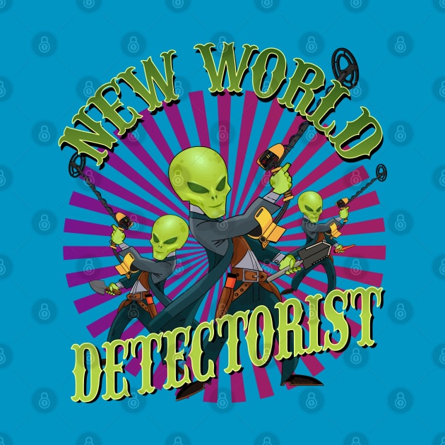 Metal Detecting Aliens - New world Detectorist by Windy Digger Metal Detecting Store