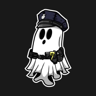 Ghost Police Officer T-Shirt