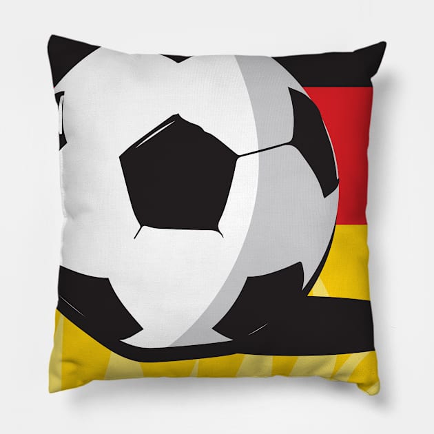 Football Pillow by Dojaja