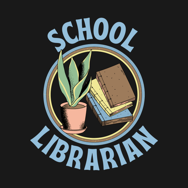 School Librarian T-Shirt by radicalreads