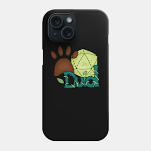 Druid d20 dice Phone Case