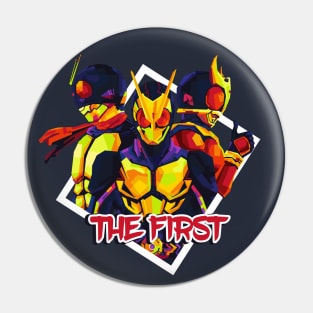 The First Rider Pin