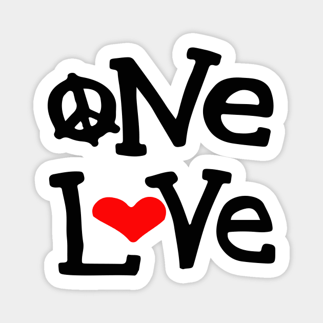 One Love Magnet by LionTuff79