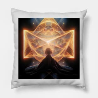 The Time and Space Window Pillow