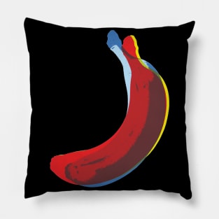 Trashy Pop Art Banana Pop Art Pillow