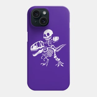 Skeleton & T-Rex Phone Case