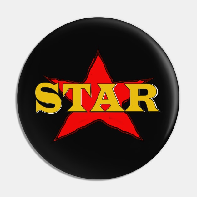 Talented Gifted Super-Star Pin by PlanetMonkey