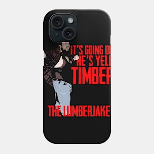 The Lumberjake Timber Shirt Phone Case