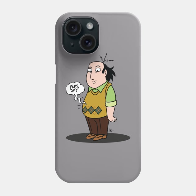 The Critic - peas, Jay Phone Case by VictorianClam