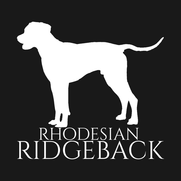 Rhodesian Ridgeback South Africa Flag White by Monstershirts