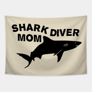 Shark diver mom Tapestry