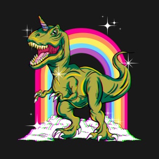 Saurus Or Unicorn? Unicornasaurus Rex! T-Shirt