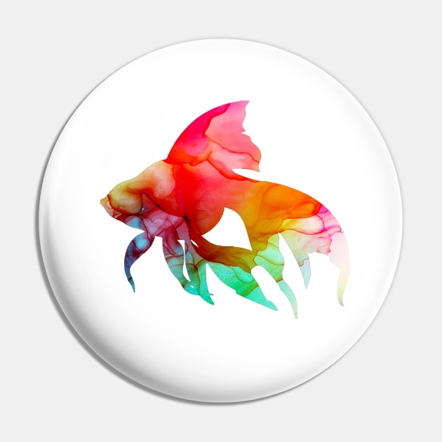 Goldfish Pin by Vita Schagen