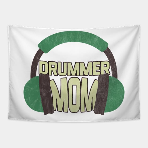 Drummer Mom Tapestry by karutees