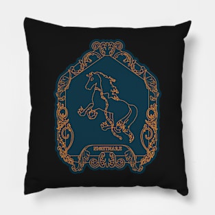 Baroque Nightmare Coat of Arms Pillow