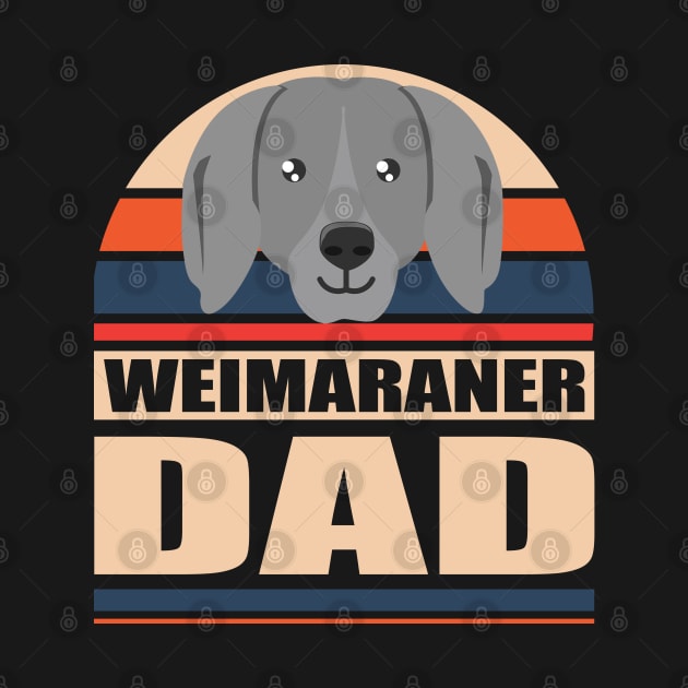 Weimaraner Dad | Dog Owner by Streetwear KKS