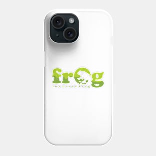 the green frog Phone Case