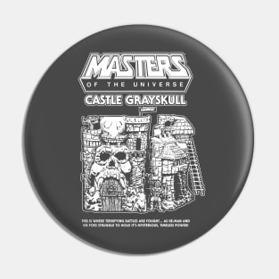 Castle Grayskull Toy Artwork - Dark Pin