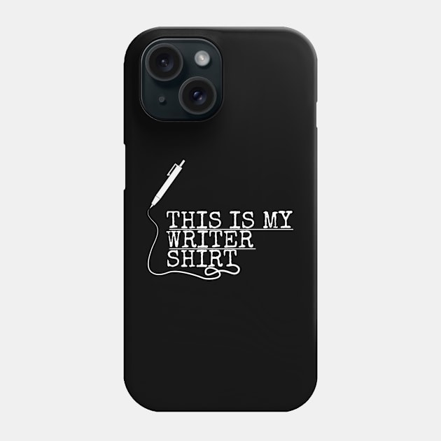 writer Phone Case by food's life