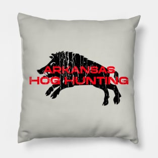 ARKANSAS HOG HUNTING Pillow