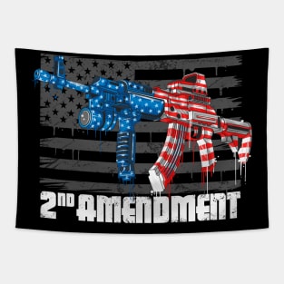 2nd Amendment US Flag MAGA KAG Tapestry