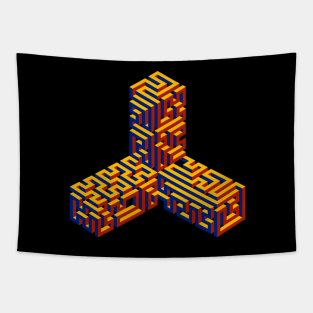 Caltrop Maze Tapestry