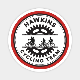 Hawkins Cycling Team - Red and White - Fantasy Magnet