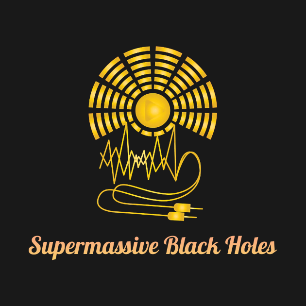 Supermassive black holes play with headset by nasib
