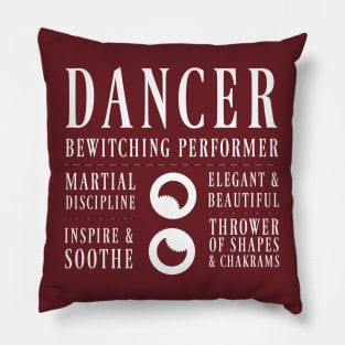 Dancer Pillow