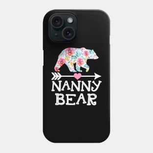 Nanny Bear Floral Happy Mothers Day Phone Case