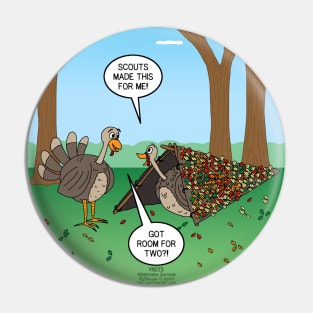 Turkey Wilderness Survival Pin