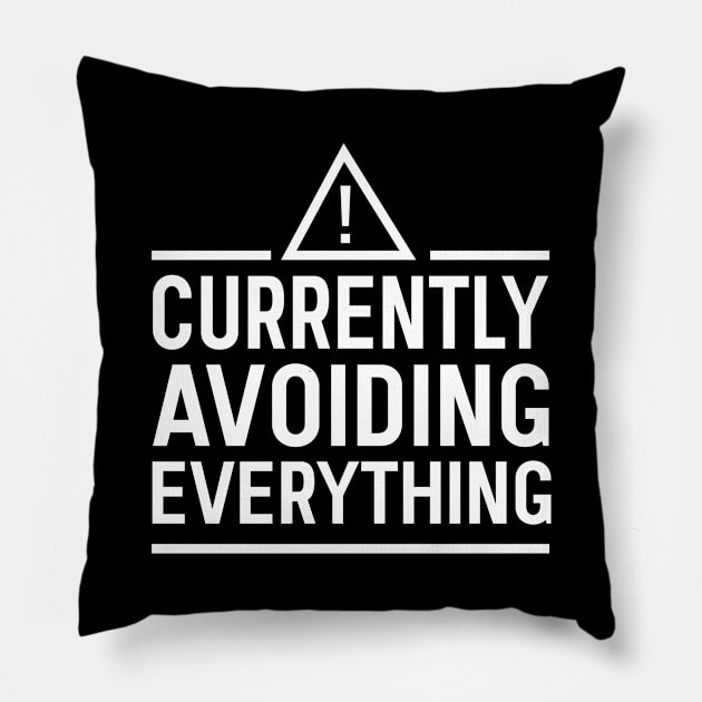 Currently avoiding everything Pillow by Portals