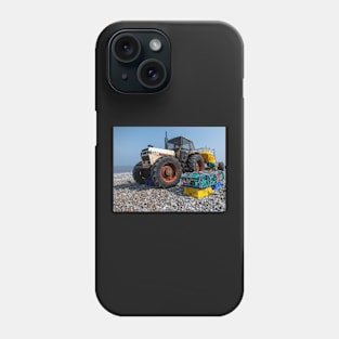 Tractor on the beach Phone Case